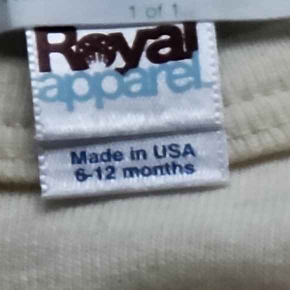 CATE & LEVI Organic Onesie - Baby - Made in Canada NEW NWT 6-12 mo Dog - Picture 4 of 5